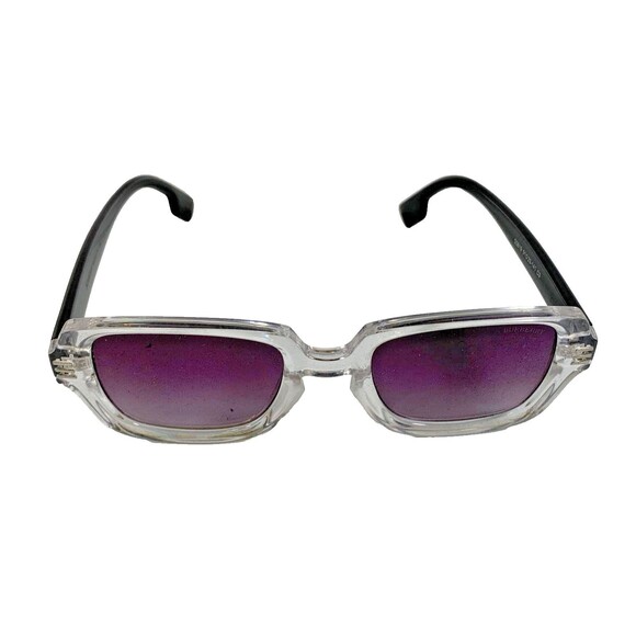 Burberry D2819 51-23-141 C3 Womens Sunglasses Black Purple Italy w/ Case main image 6